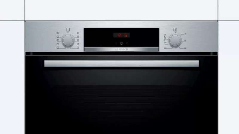 Bosch Serie 4 HBA554BS0 oven 71 l Zwart, Roestvrijstaal - Afbeelding 2