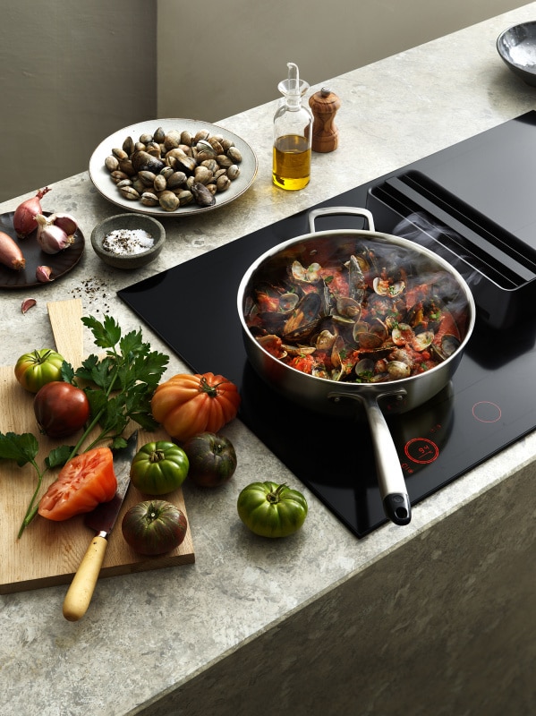 ATAG Elevate Zwart Ingebouwd 83 cm Inductiekookplaat zones 4 zone(s) Inbouw afzuigkap - Afbeelding 3