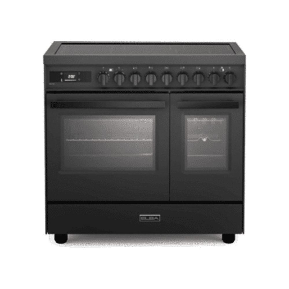 Elba EX965TIMAA | Excellence Inductiefornuis, 5 kookzone's, 2 ovens, 90cm, antraciet