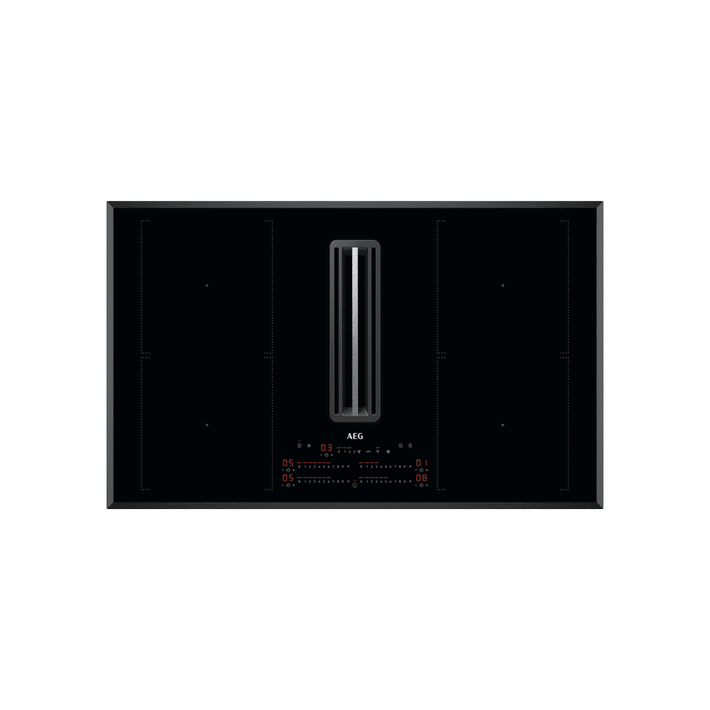 AEG CCE8475SFB | Kookplaat Met Afzuiging - 8000 Serie Combohob Met Bridge Functie, 83 CM