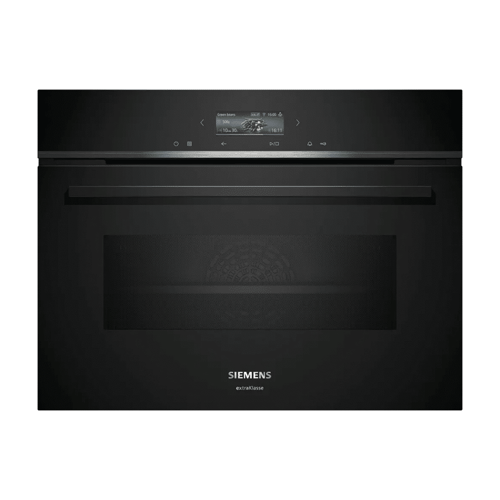Siemens CM724G1B3 | iQ700 Compacte oven met magnetron 60 x 45 cm Zwart