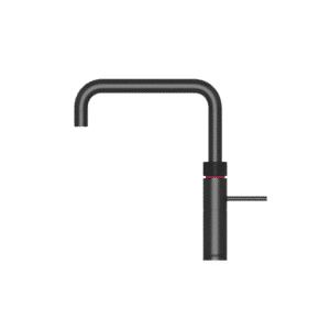 Quooker 22+FSBLK | Zwarte Fusion Square kraan met Combi reservoir (7 liter kokend en onbeperkt warm water)