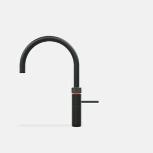 Quooker | 22+FRBLK | Fusion Round Black, Combi+ Reservoir