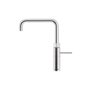 Quooker 22+FSCHR | Chrome Fusion Square kraan met Combi reservoir (7 liter kokend en onbeperkt warm water)