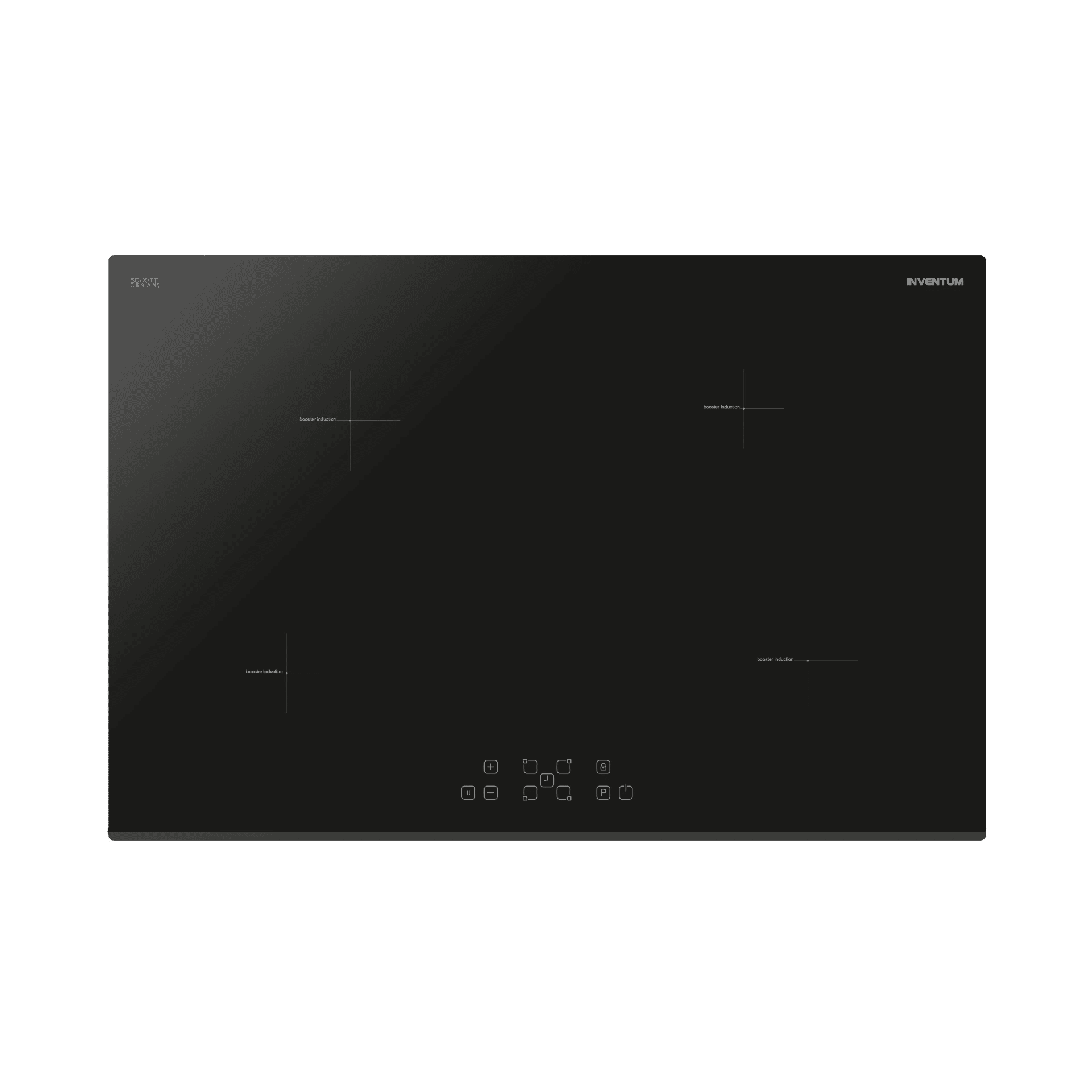 Inventum iki7831 Inductiekookplaat, 78cm, randloos design, 5 jaar garantie