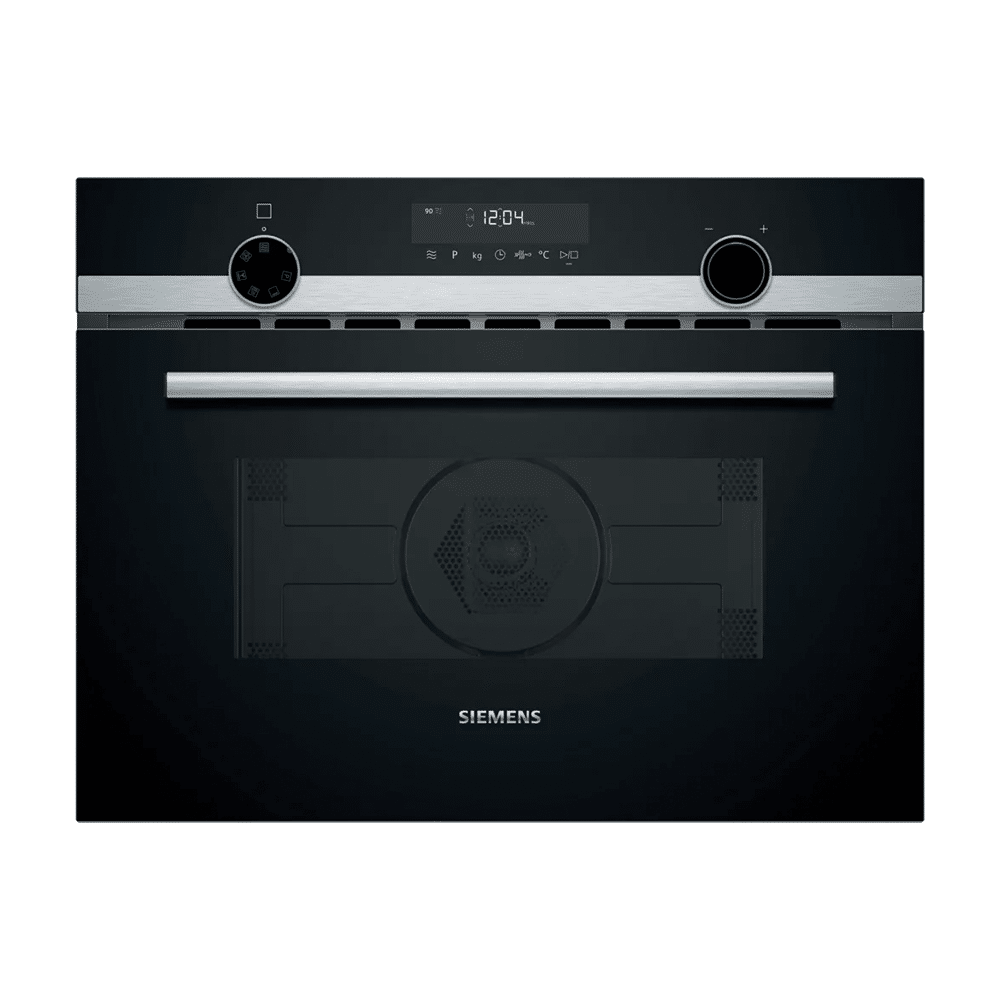 Siemens CM585AGS1 | iQ500 Compacte magnetron met hetelucht 60 x 45 cm, inox