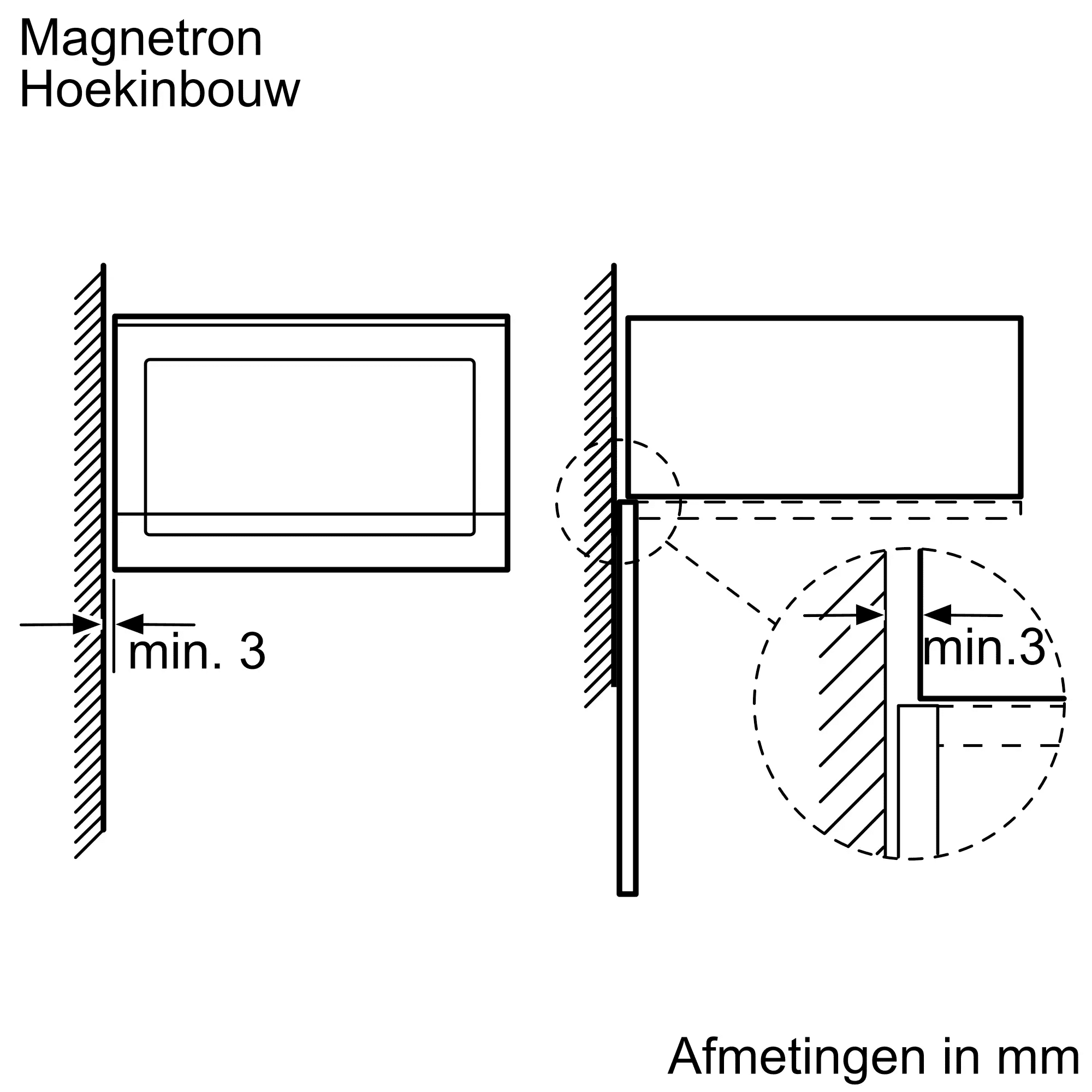 Siemens BE555LMB1 | iQ500 Inbouwmagnetron met grill 59 x 38 cm, zwart - Afbeelding 4