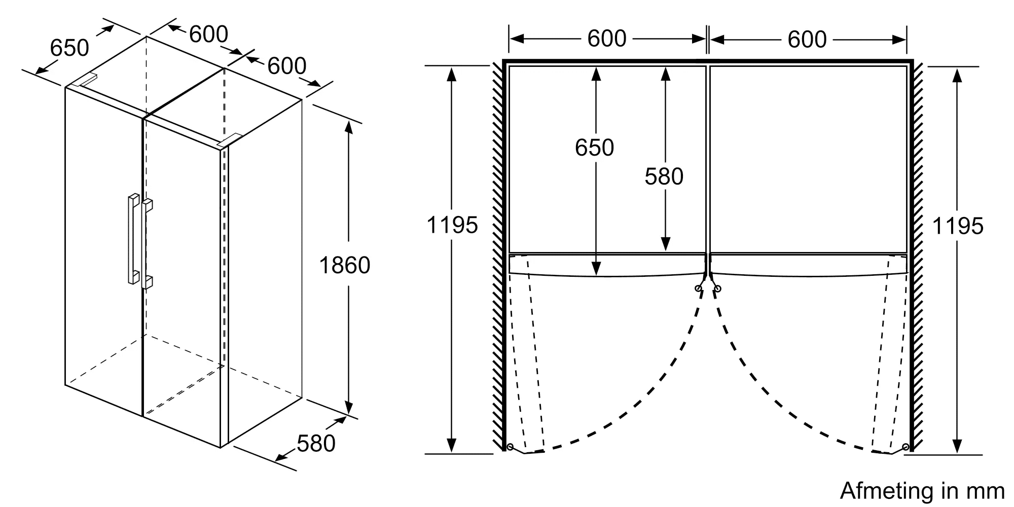Bosch GSN36VWEP | Serie 4 Vrijstaande vriezer (186CM) - Afbeelding 8