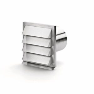 Naber E-Jal 150 buitenjaloezie, Ø 150 mm, RVS