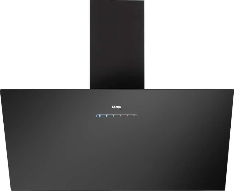 ETNA AD780ZT afzuigkap Muurmontage Zwart 634 m³/uur