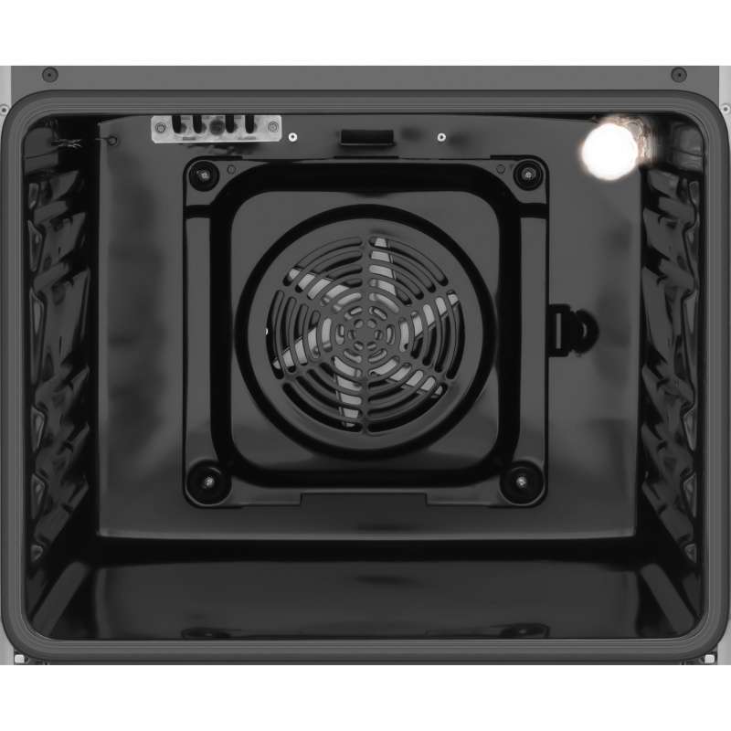 Inventum VFI6042ZWA fornuis Vrijstaand fornuis Electrisch Inductiekookplaat zones Zwart - Afbeelding 2