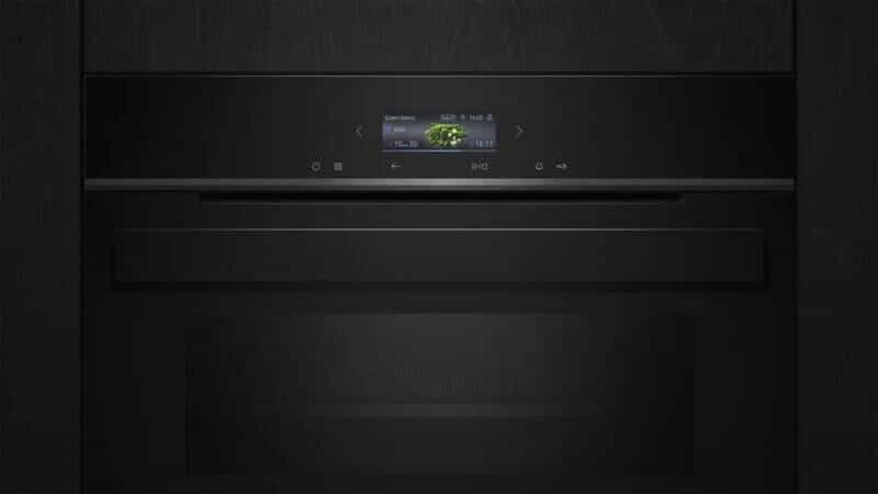 Siemens CM924G1B1 | iQ700 Compacte bakoven met magnetron 60 x 45 cm, zwart - Afbeelding 3