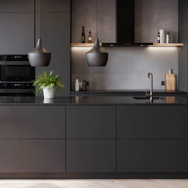 Inventum AKB9005ZWA | Afzuigkap -Blokschouw - 90 cm - Zwart - Afbeelding 11