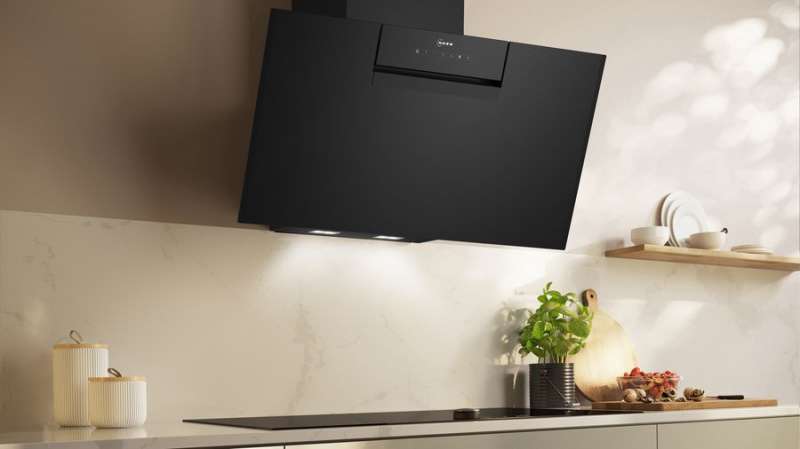 Neff D85IFN1S0 afzuigkap Muurmontage Zwart 687 m³/uur - Afbeelding 2