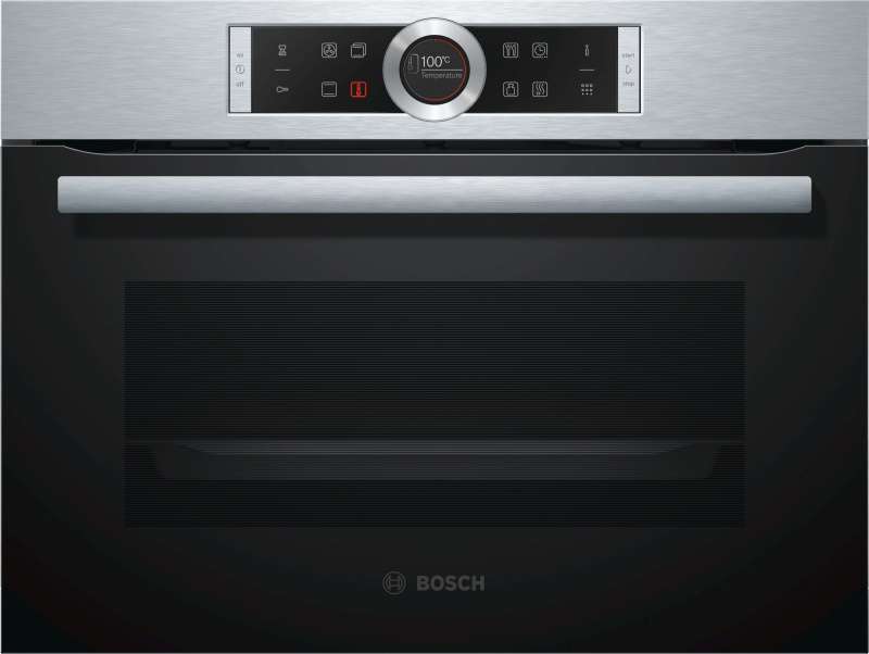 Bosch Serie 8 CBG675BS3 oven 47 l Zwart, Roestvrijstaal