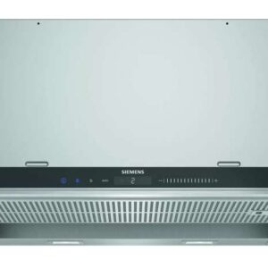 Siemens iQ700 LI69SA684 afzuigkap Semi-inbouw (uittrekbaar) Zwart, Roestvrijstaal 935 m³/uur