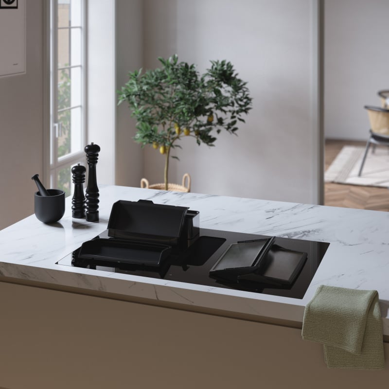 ATAG HIDD28471SVI | Inductiekookplaat met geïntegreerde afzuiging (83CM) - Afbeelding 9