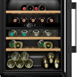 Neff KU9213HG0 wijnkoeler Compressorwijnkoeler Ingebouwd Zwart 44 fles(sen)