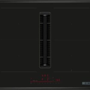 Bosch Serie 6 PVQ795H26E kookplaat Zwart Ingebouwd 70 cm Inductiekookplaat zones 4 zone(s) Inbouw afzuigkap