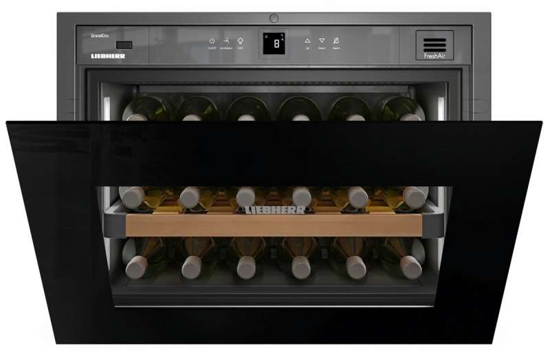 Liebherr WKEgb 582 GrandCru Ingebouwd Zwart 18 fles(sen) - Afbeelding 7