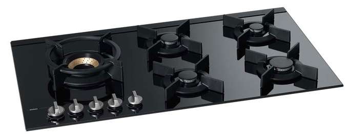 ATAG HG9571MBA kookplaat Zwart Ingebouwd Gaskookplaat 5 zone(s)