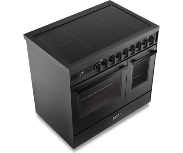 Elba EX965TIMAA | Excellence Inductiefornuis, 5 kookzone's, 2 ovens, 90cm, antraciet - Afbeelding 4