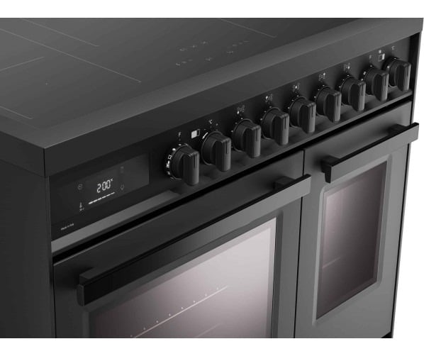 Elba EX965TIMAA | Excellence Inductiefornuis, 5 kookzone's, 2 ovens, 90cm, antraciet - Afbeelding 7