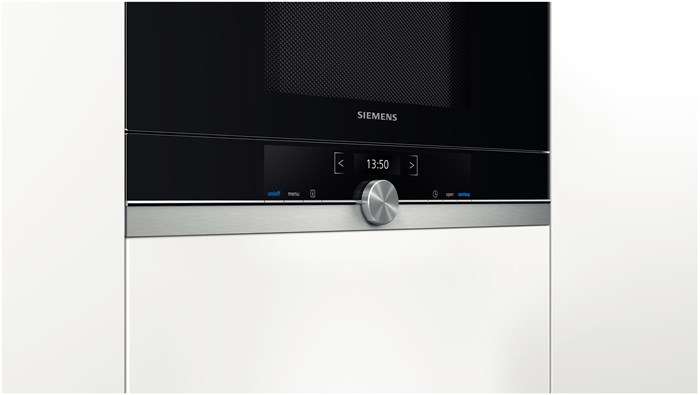 Siemens BE634RGS1 magnetron Zwart, Roestvrijstaal Ingebouwd 21 l 900 W - Afbeelding 3