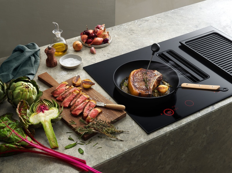 ATAG HIDD28471SVI | Inductiekookplaat met geïntegreerde afzuiging (83CM) - Afbeelding 11