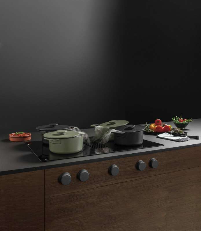 NOVY Easy Pro Prestige 1866 Zwart Ingebouwd 90 cm Inductiekookplaat zones 4 zone(s) Inbouw afzuigkap - Afbeelding 5