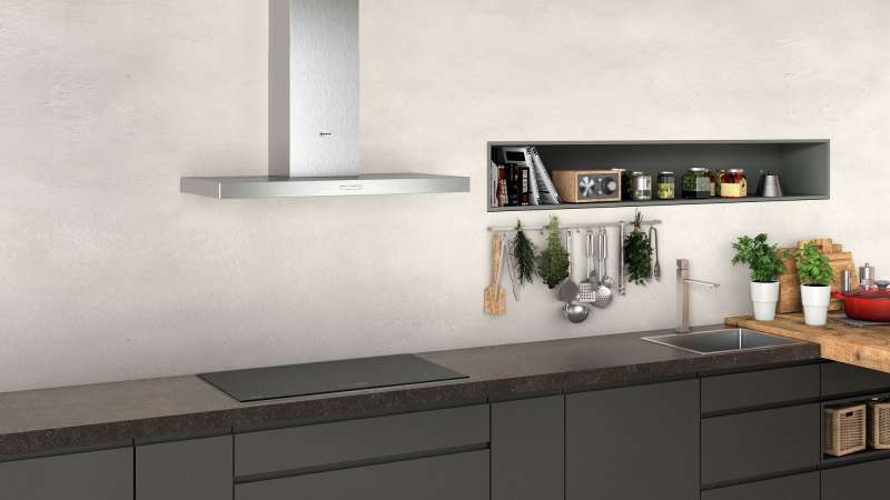 Neff DBBC920N Muurmontage Roestvrijstaal D 330 m³/uur - Afbeelding 4