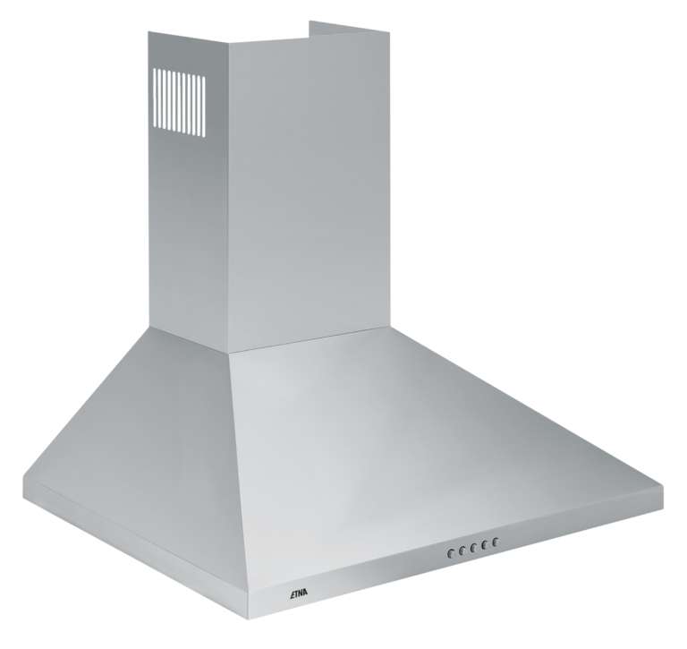 ETNA AP260RVS afzuigkap Muurmontage Roestvrijstaal 350 m³/uur