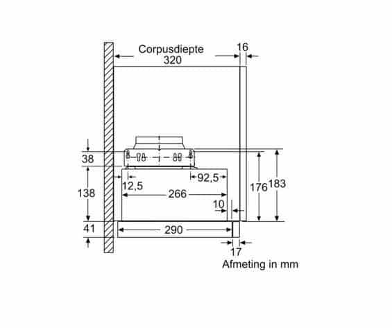 Siemens | LI64MB521 | Vlakscherm afzuigkap - Afbeelding 2
