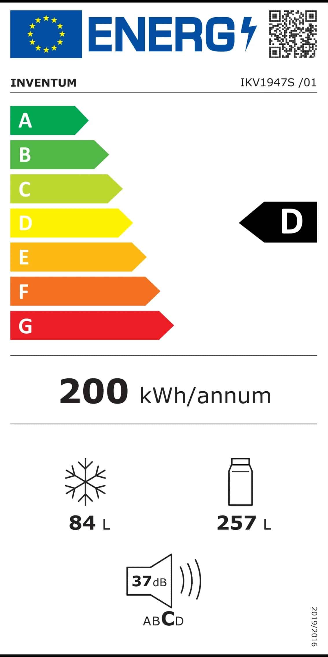 Inventum IKV1947S | Inbouw koel-vries combi (194CM) - Afbeelding 12
