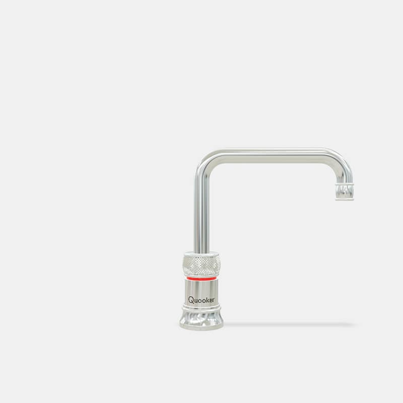 Quooker CNSSCHR | Losse kraan classic nordic square chroom, single tap