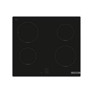Bosch PUG611AA5E | Serie 2 inductiekookplaat | 60 cm | geschikt voor 1 fase | 4 kookzones | TouchSelect | PowerBoost
