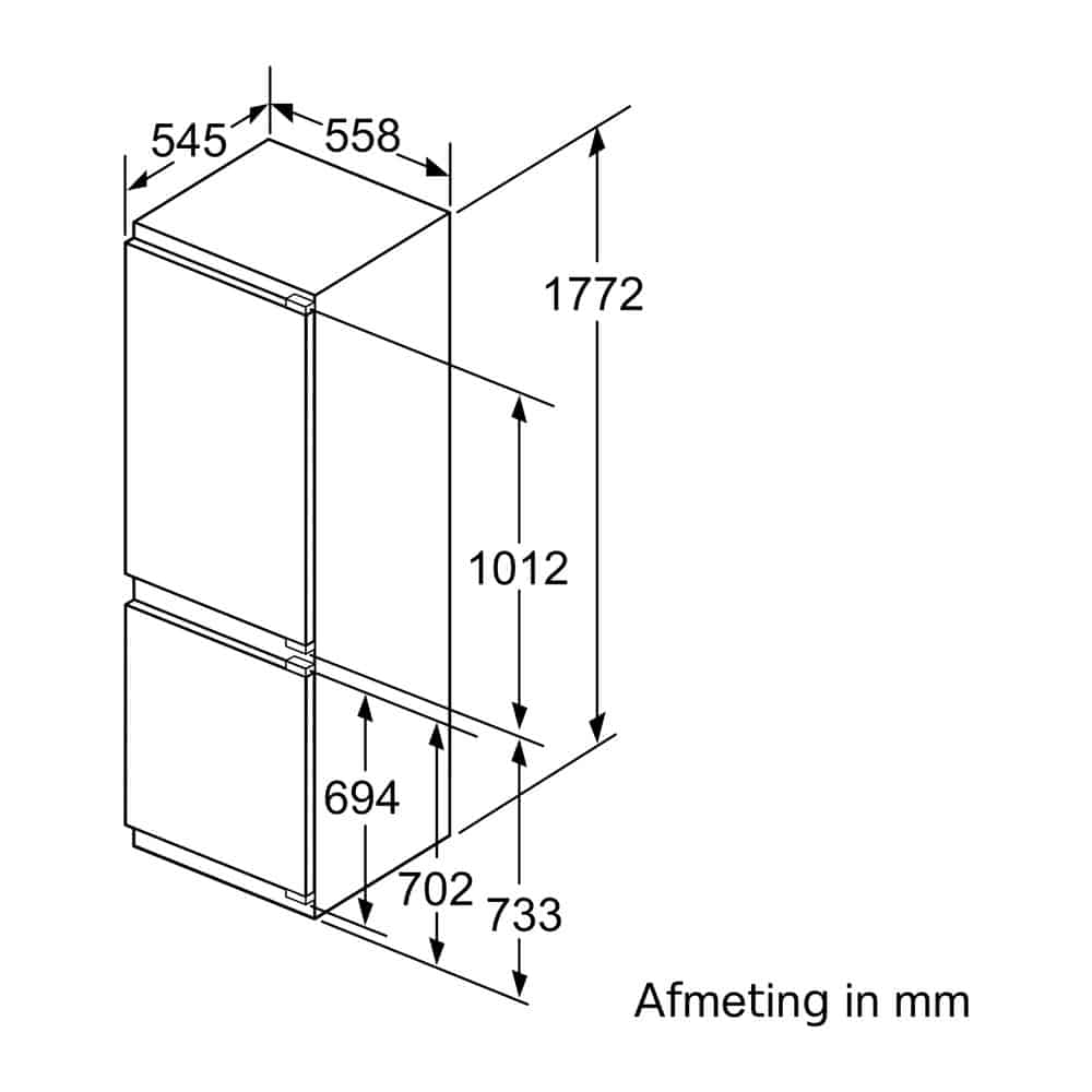 Siemens KI86SAFE0 | Koel/vriescombinatie | 265 liter | VitaFresh - Afbeelding 8