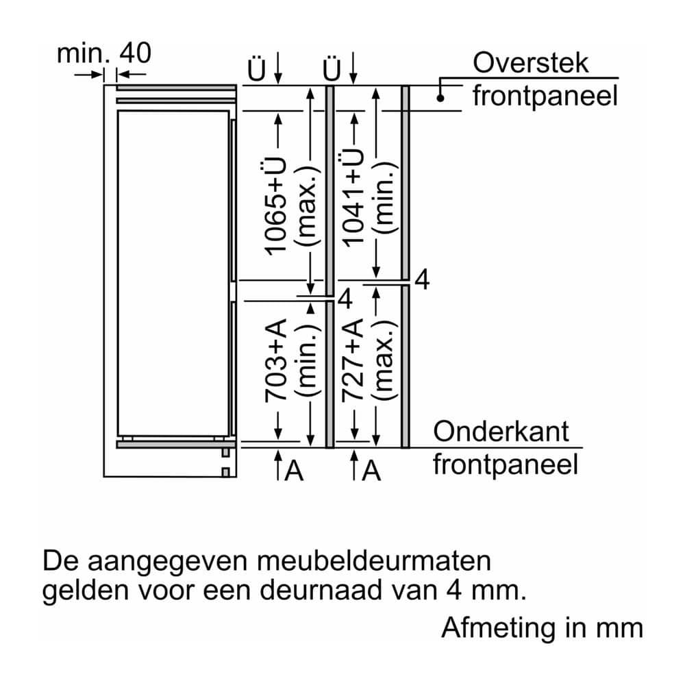 Siemens KI86NADD0 | Koel/vriescombinatie | 184 liter | VitaFresh - Afbeelding 11