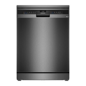 Siemens SN23EC03ME | Vaatwasser | 14 couverts | Geborsteld zwart staal