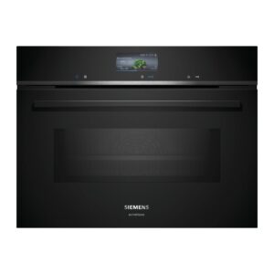 Siemens CM776GMB1F | iQ700 Compacte oven met magnetron 60 x 45 cm, zwart