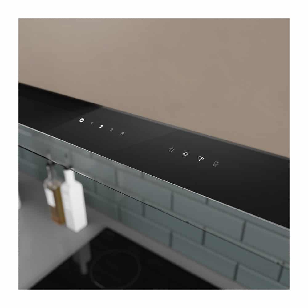 Bosch DBB97DP60 | Serie 6 geïntegreerde design afzuigkap | 90 cm | Zwart glas | Matzwart | Energieklasse A+ - Afbeelding 6