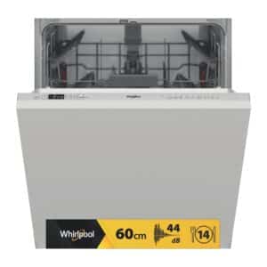 Whirlpool W2I HD524 AS | Inbouw vaatwasser | 14 couverts | 44 dB(A)