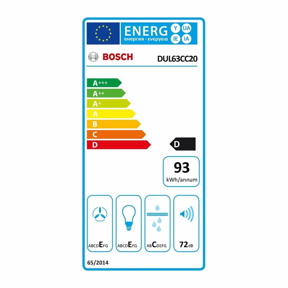 Bosch | DUL63CC20 | Onderbouw afzuigkap - Afbeelding 11