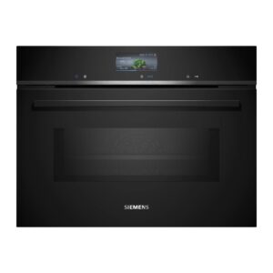 Siemens CM776GKB1 | iQ700 Compacte oven met magnetron 60 x 45 cm Zwart, pyrolyse reiniging