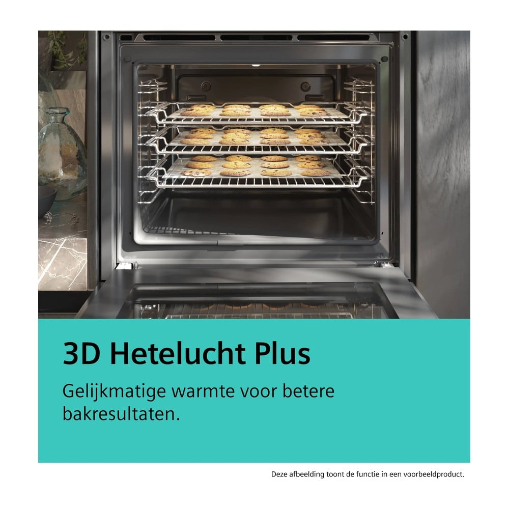 Siemens | HR578GFS7F | Bakoven met toegevoegde stoom - Afbeelding 3