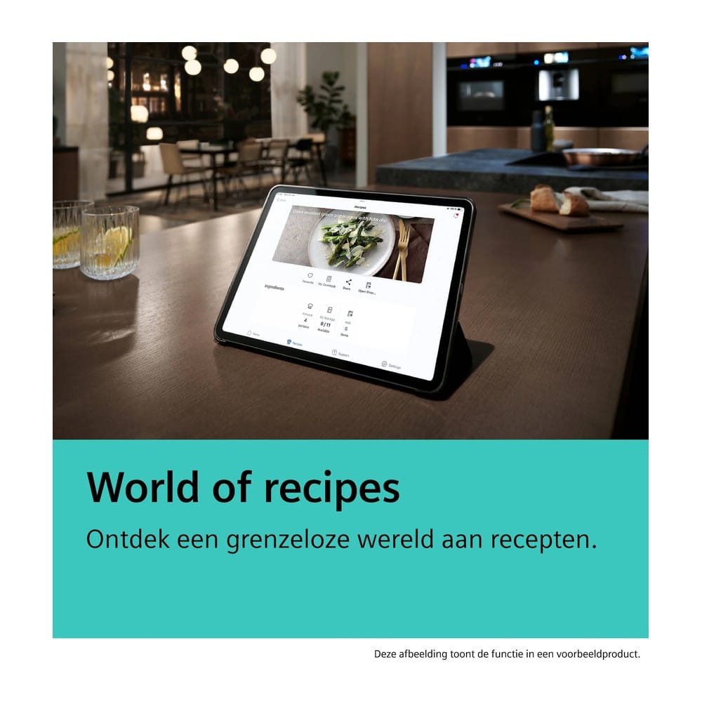 Siemens | HR578GFS7F | Bakoven met toegevoegde stoom - Afbeelding 4