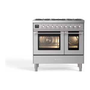 Fratelli FD09CWM3/SS | Fornuis | 90 cm | 2 ovens | Gas