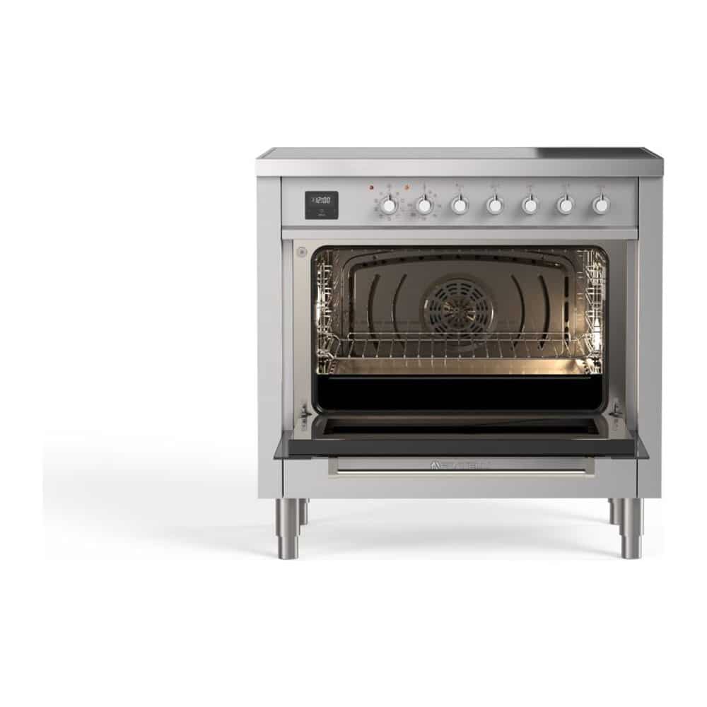 Fratelli FBI095WM3/SS | Fornuis | 90 cm | Inductie | 97 liter oven - Afbeelding 2