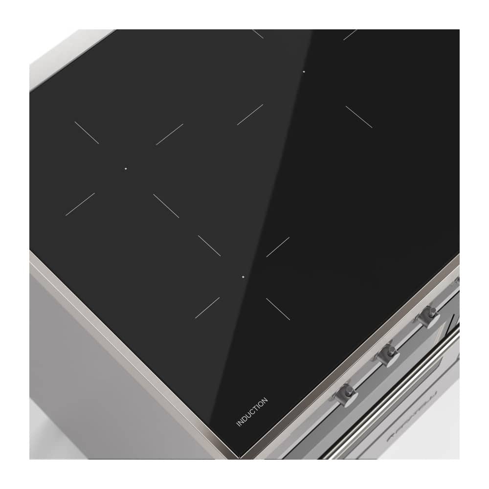 Fratelli FBI095WM3/SS | Fornuis | 90 cm | Inductie | 97 liter oven - Afbeelding 3