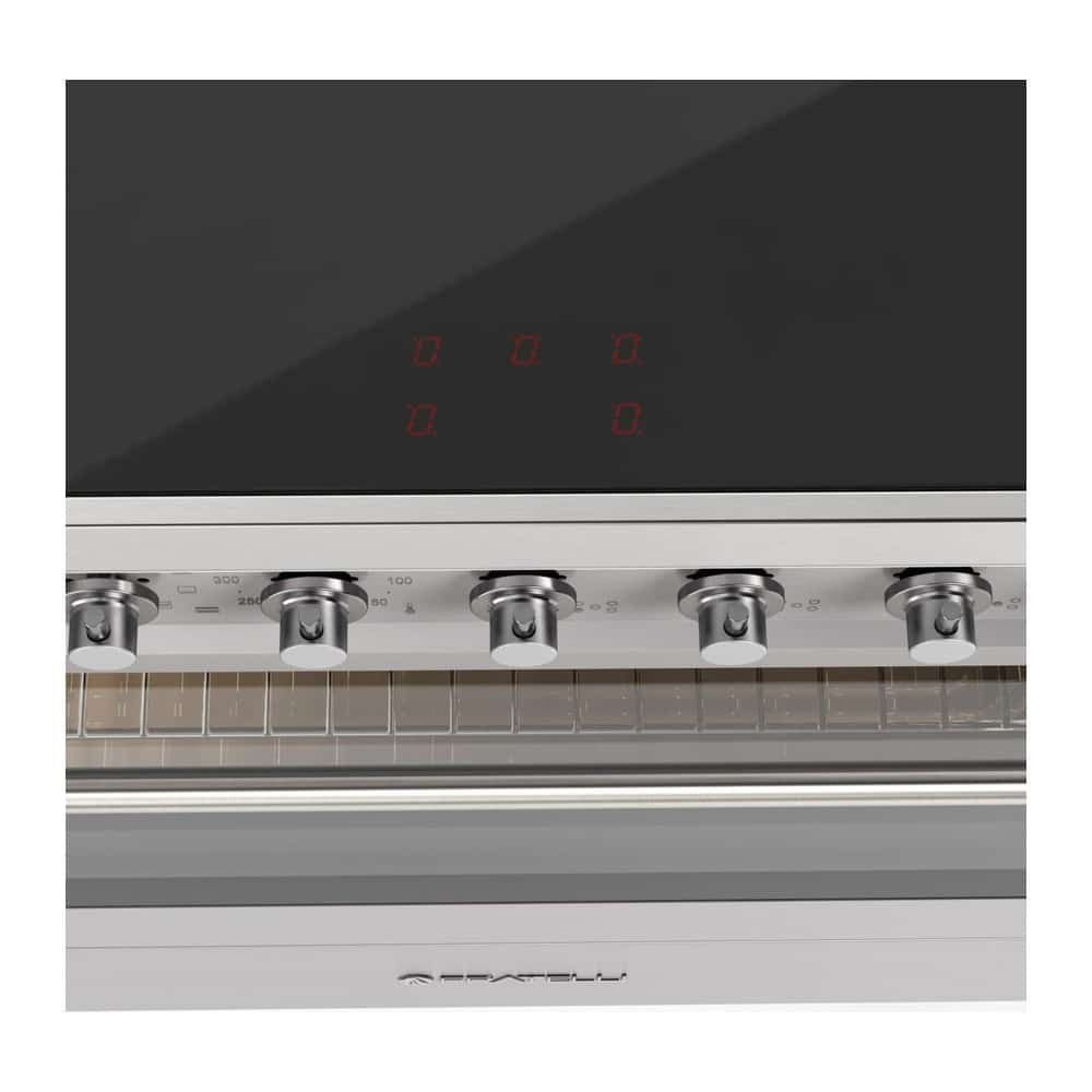 Fratelli FBI095WM3/SS | Fornuis | 90 cm | Inductie | 97 liter oven - Afbeelding 6
